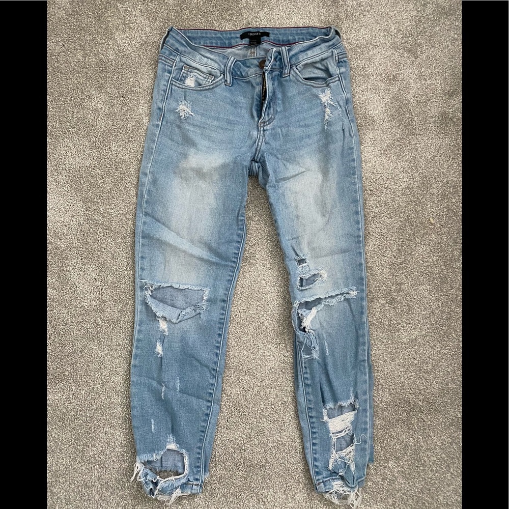 Distressed Jeans